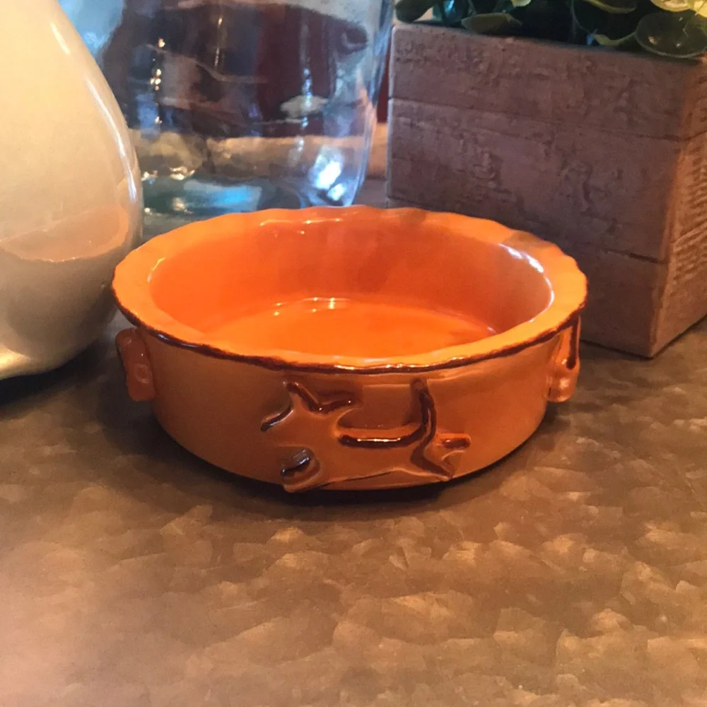 Carmel Ceramica Dog Bowl